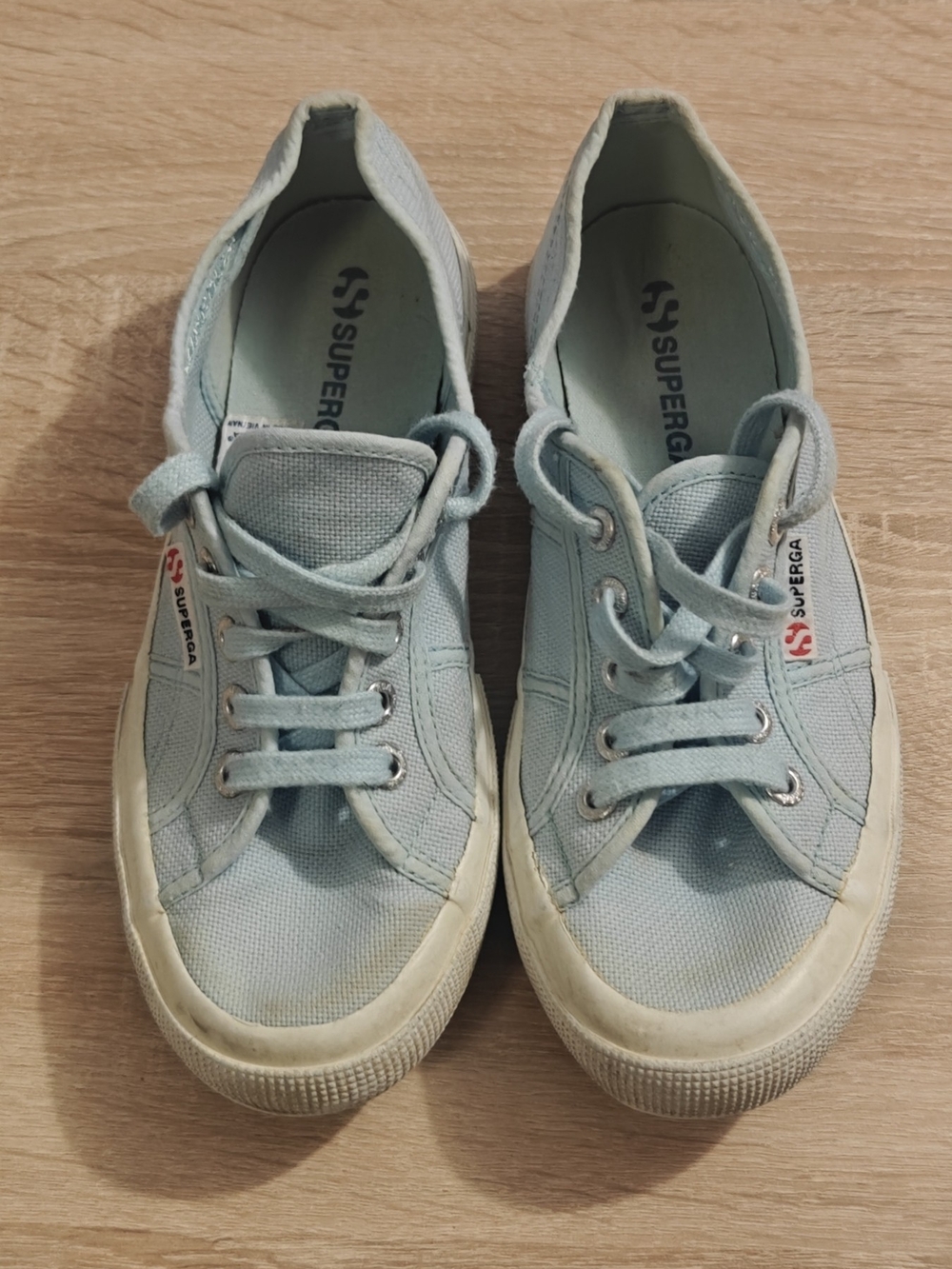 Superga 2750 Women’s 7 Canvas Trainers Sneakers Casual Lace Up
